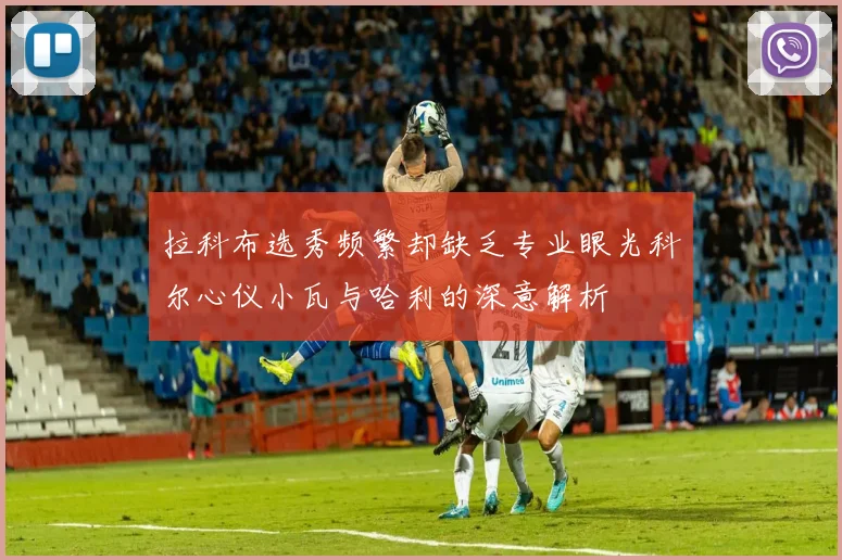 拉科布选秀频繁却缺乏专业眼光科尔心仪小瓦与哈利的深意解析